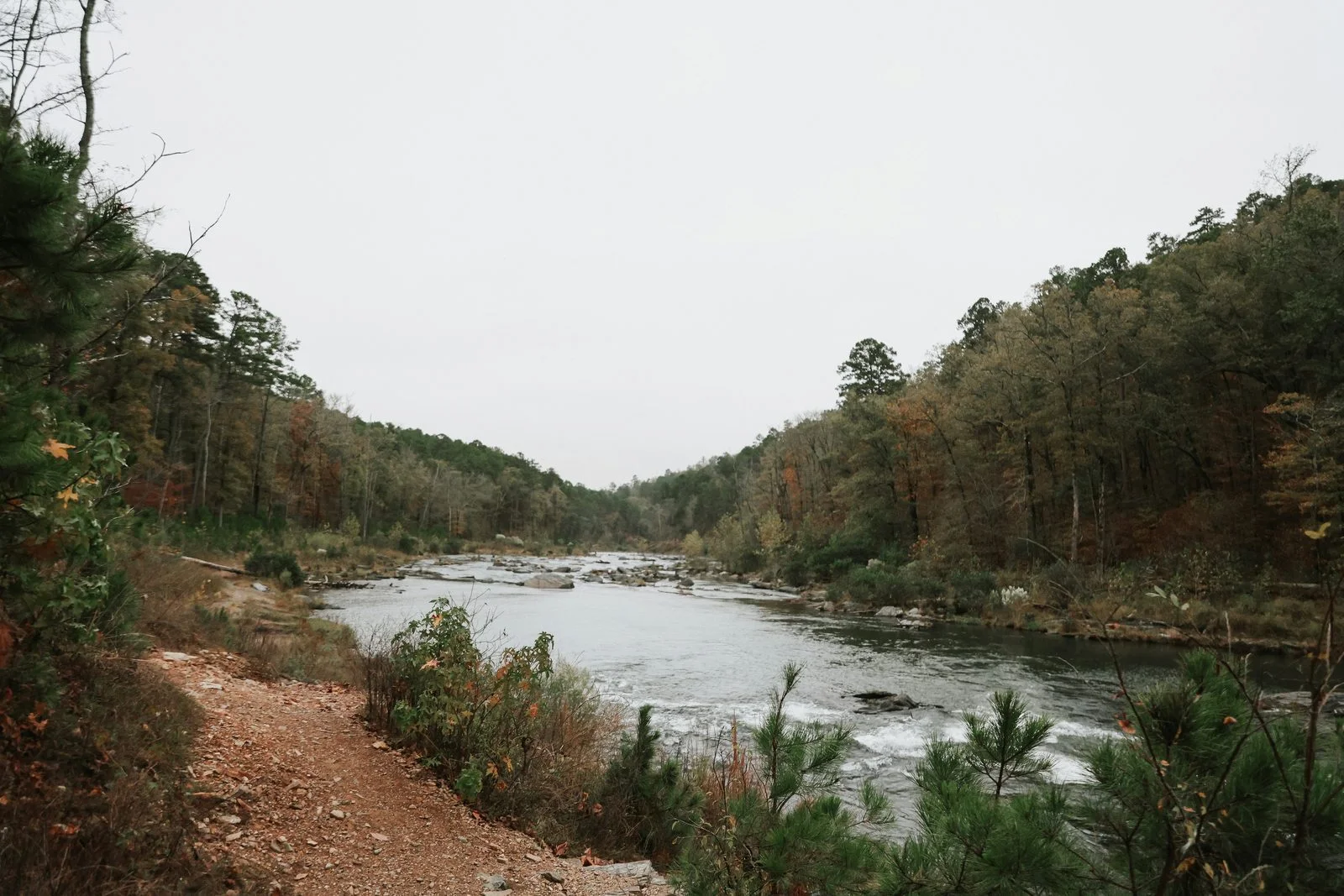 Broken Bow seen from above