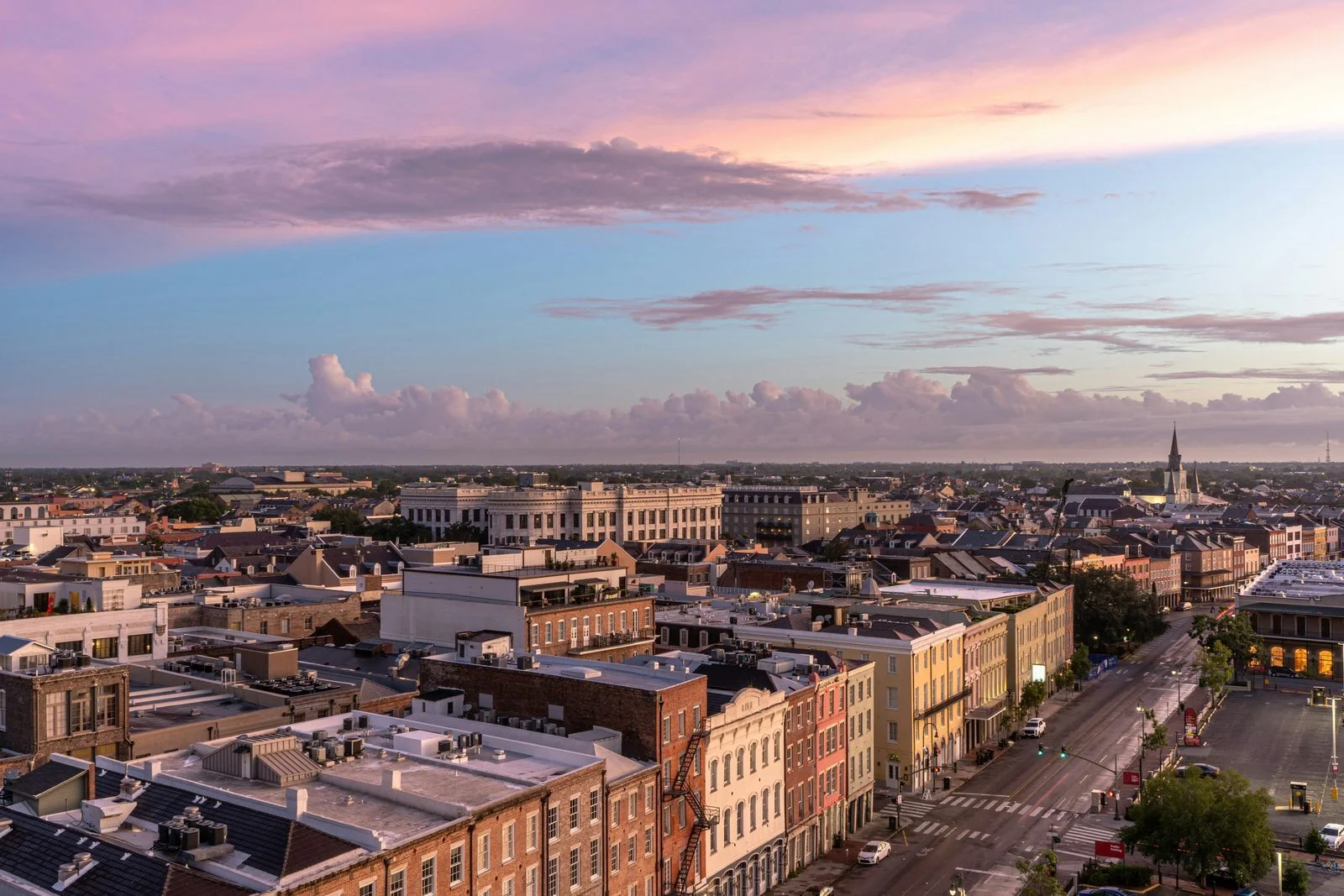 Charleston seen from above