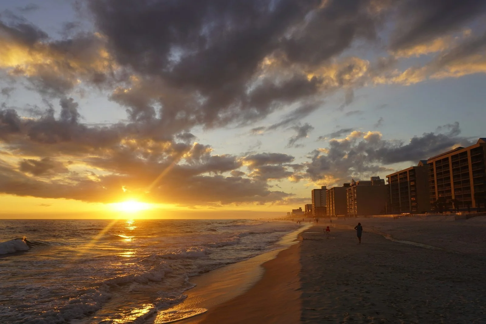 Gulf Shores seen from above