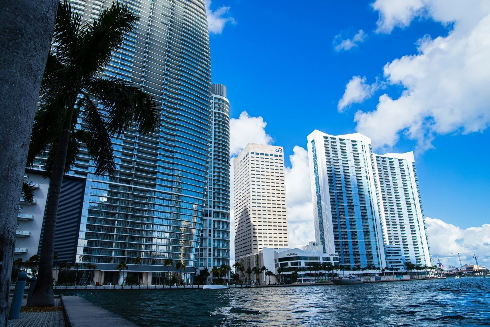 Miami seen from above
