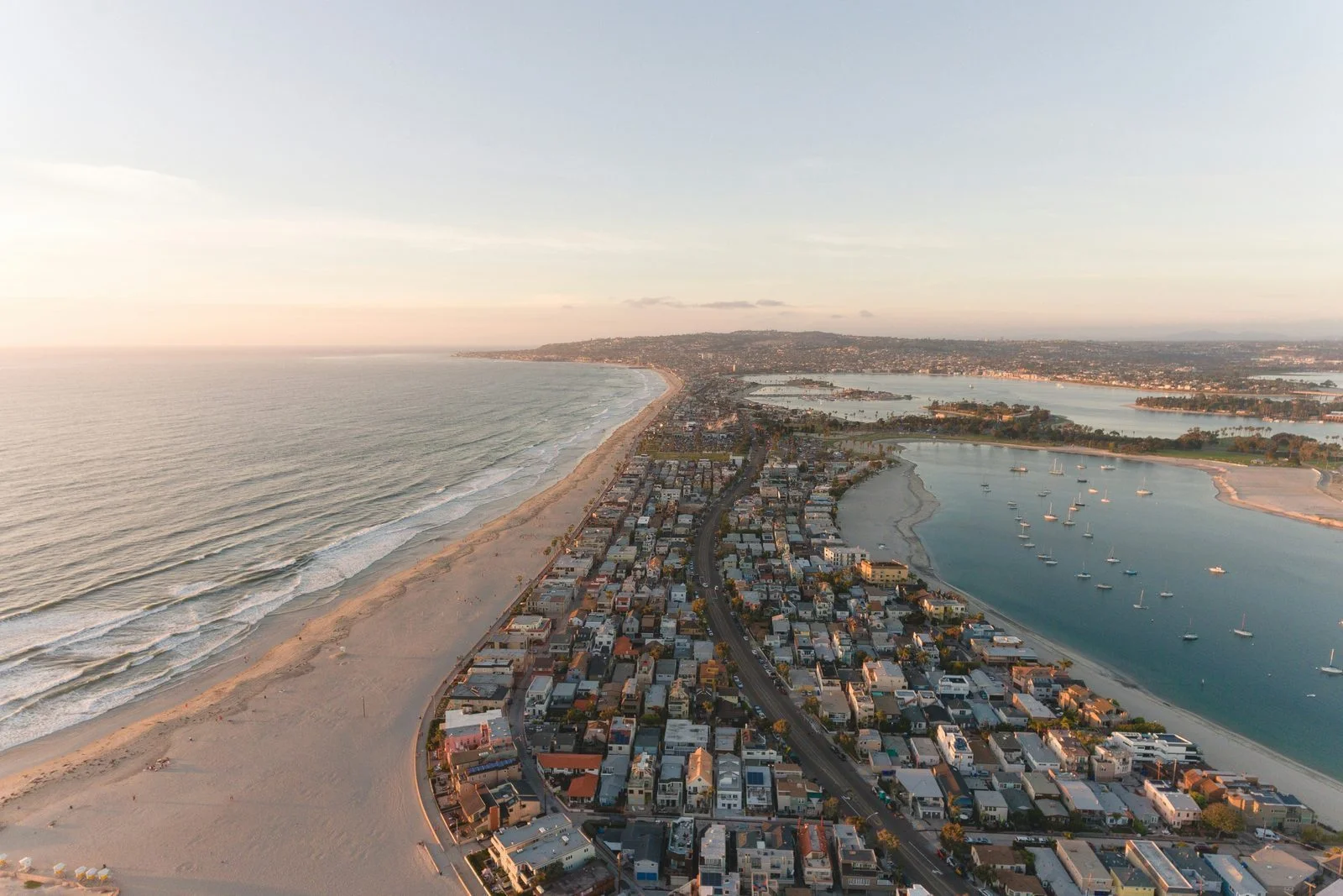 San Diego seen from above