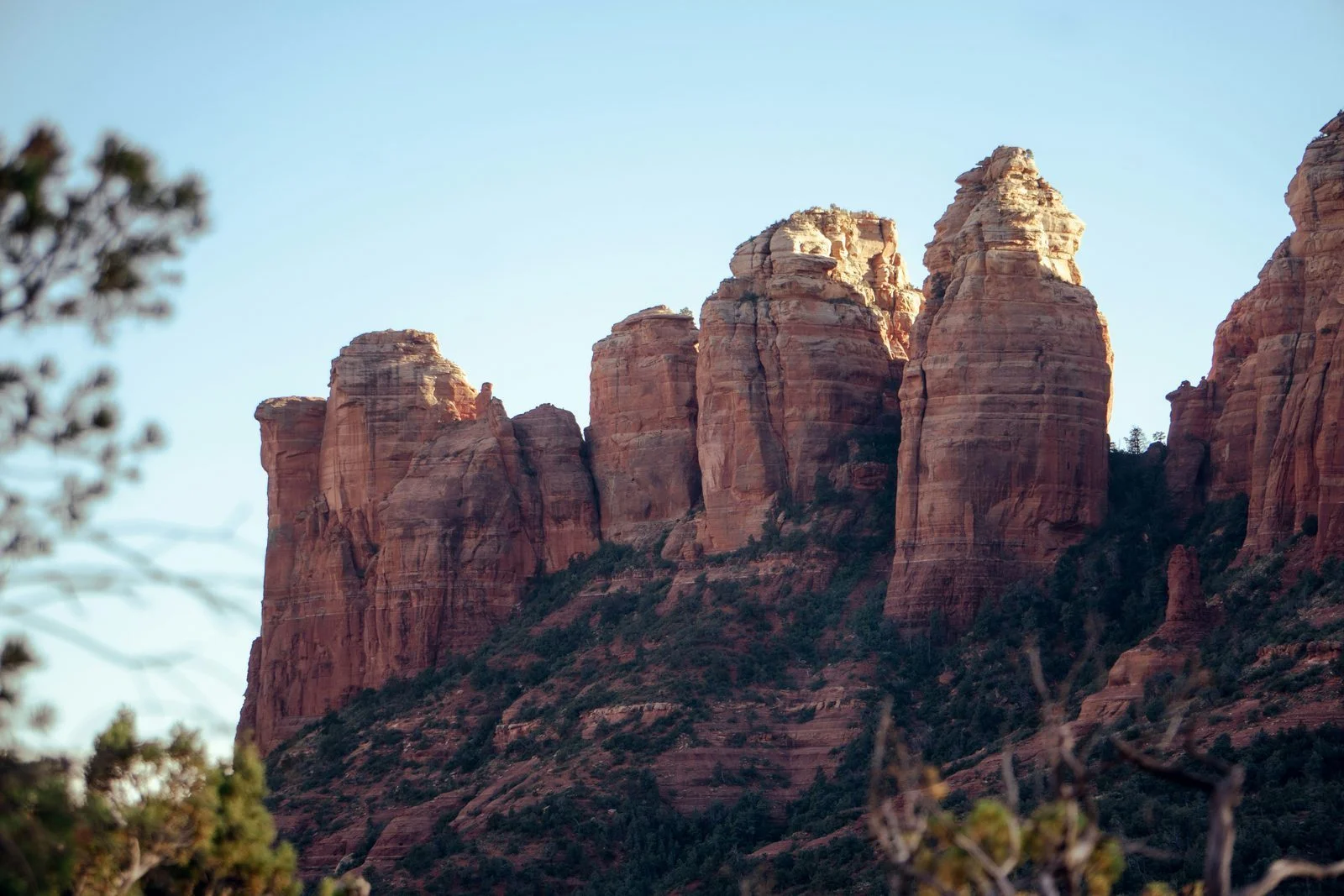 Sedona seen from above
