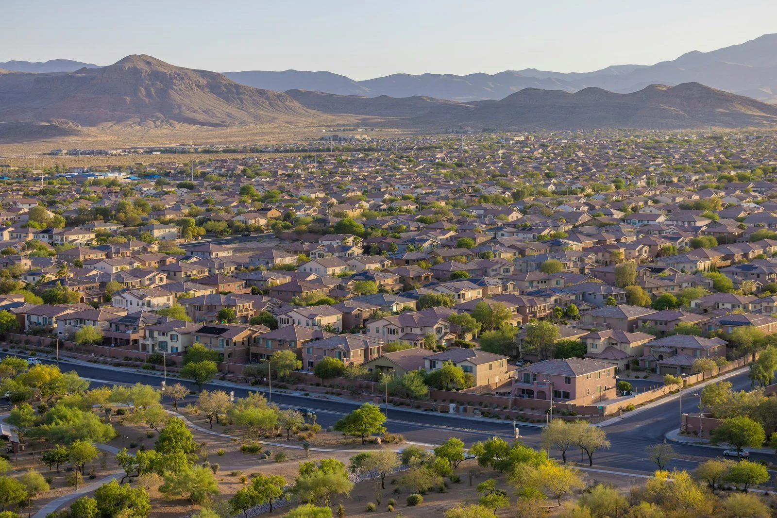 Tucson seen from above